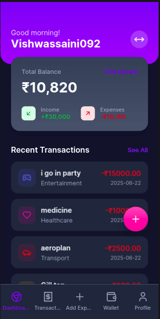 Expense Tracker